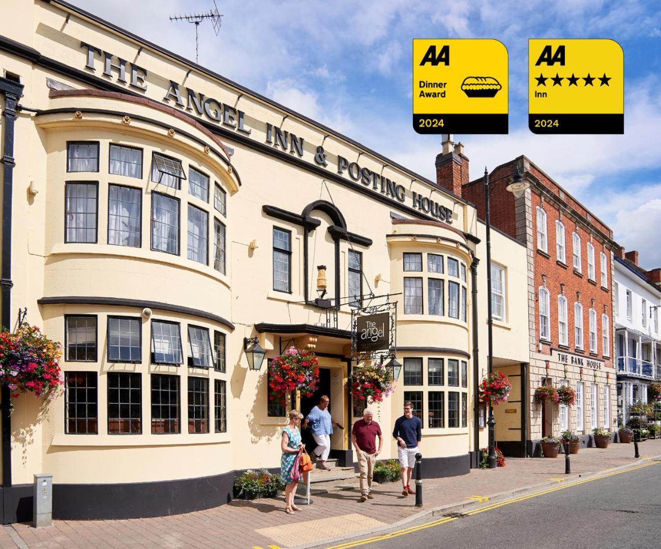 The Angel Inn Hotel เพอร์ชอร์ ภายนอก รูปภาพ